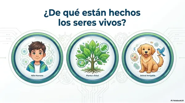 Células y Seres Vivos | PPT Ciencias Naturales 5° Básico