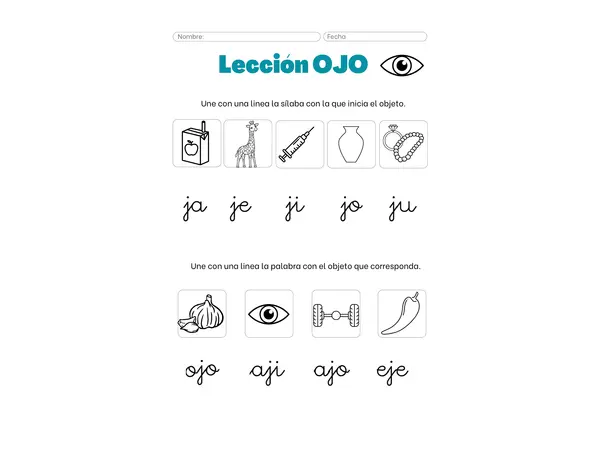 Lección OJO