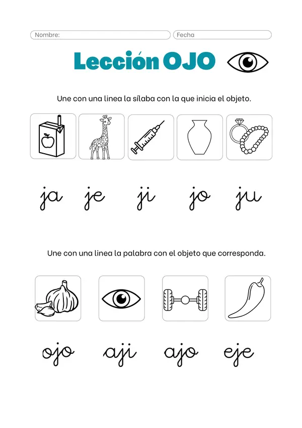 Lección OJO