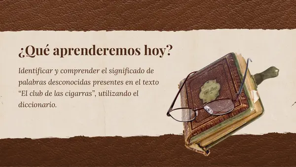 Detective de palabras: Estrategia para aprender vocabulario con cualquier libro