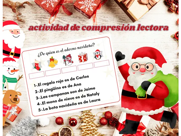 ¿De quien es el adorno navideño?