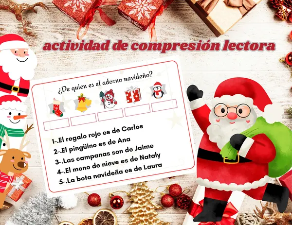 ¿De quien es el adorno navideño?