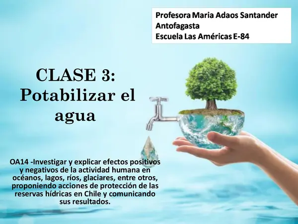 agua potable