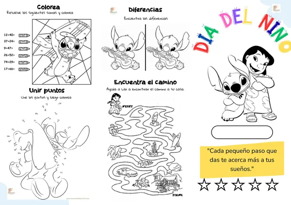 TRIPTICO DIA DEL NIÑO