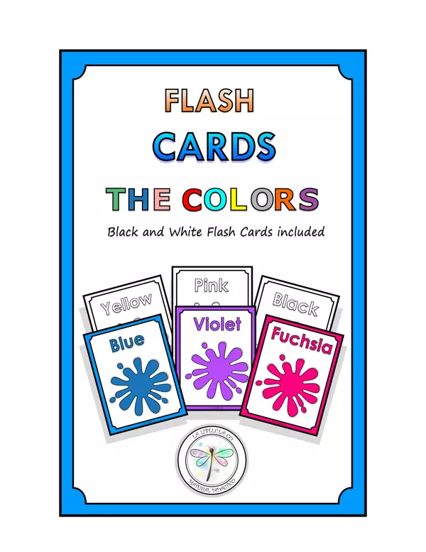 Flash Cards The Colors