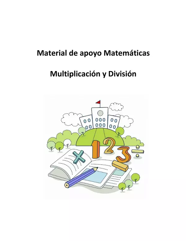 Material Multiplicación y división