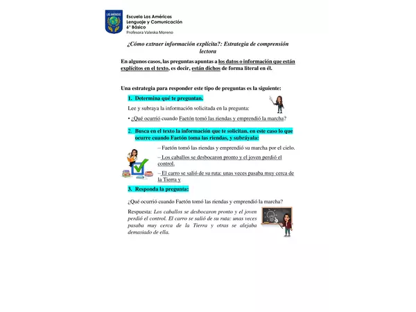 Cómo extraer informado explícita