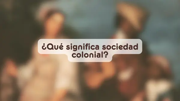 La sociedad colonial | Quinto Básico