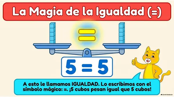 ppt Concepto de igualdad y desigualdad a través de balanzas 2° básico 
