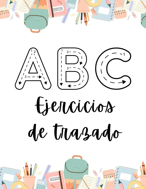Cuaderno de Trazo de las Letras
