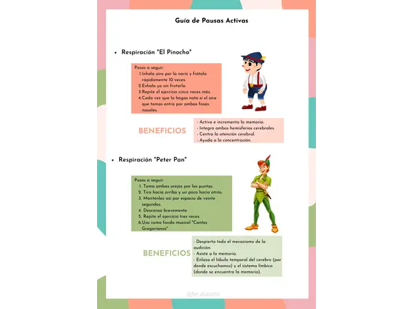 Guía de Pausas Activas