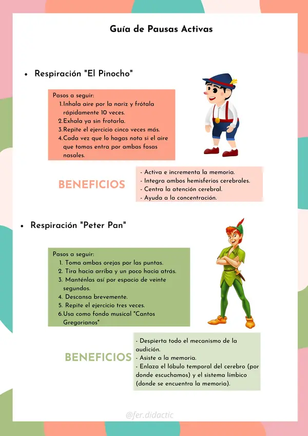 Guía de Pausas Activas