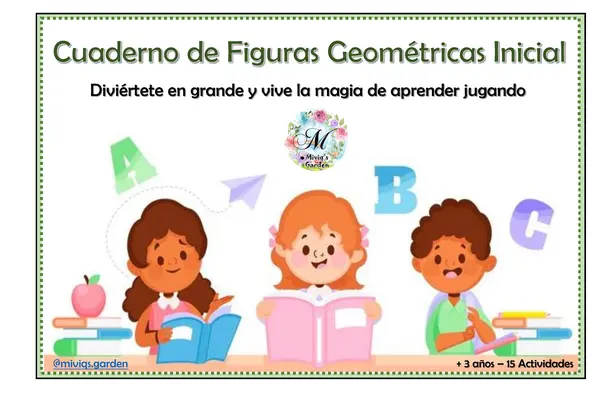 Cuaderno de Figuras Geométricas (15 Actividades)