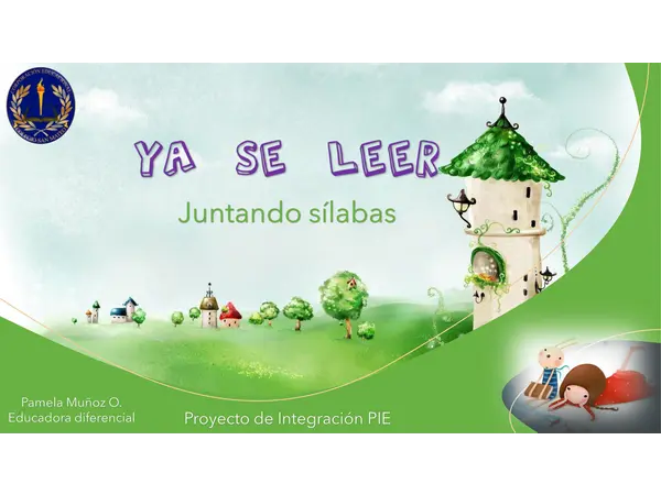 Juntemos sílabas para leer