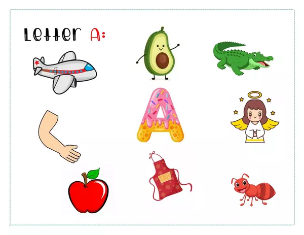 ABC Alphabet with pictures 