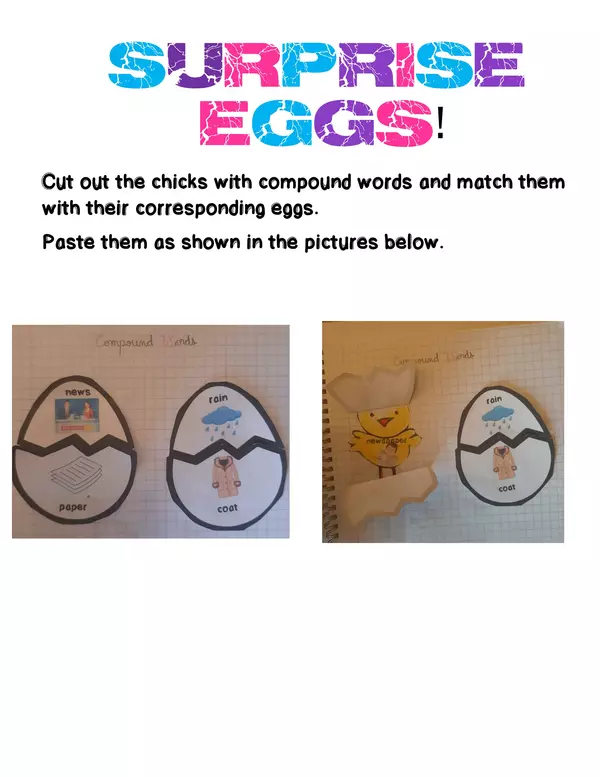 Compound Words Craft