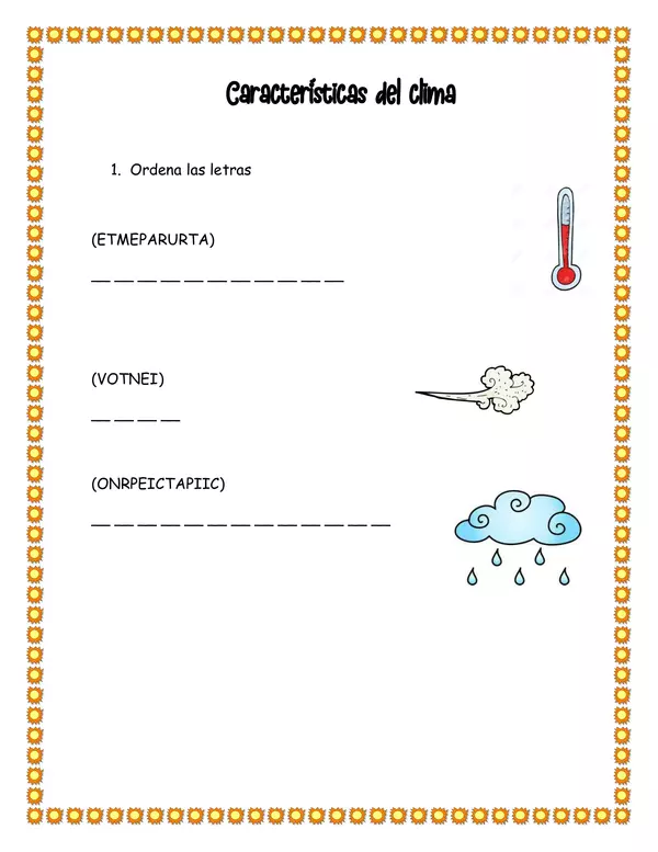 Características del Clima e Instrumentos Meteorológicos 