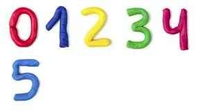 modelado de números del cero (0) al cinco (5)