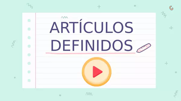 Artículos definidos 