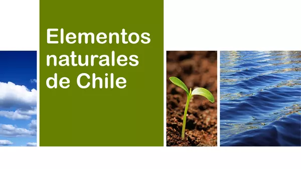 Elementos naturales de Chile