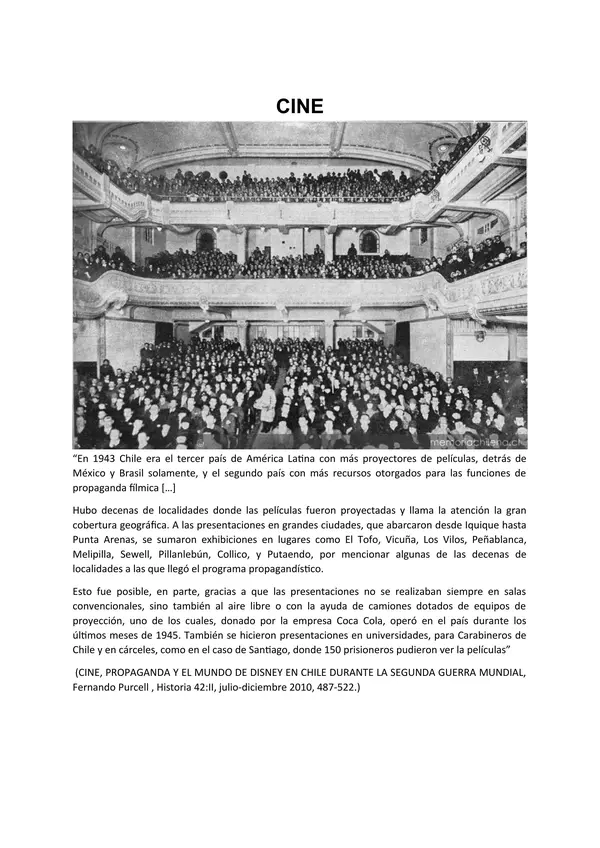 Material de clase: Medios de comunicación (siglo XX en Chile)