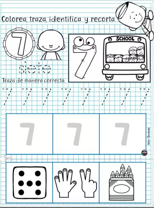 ¡El número 7 se quiere presentar!