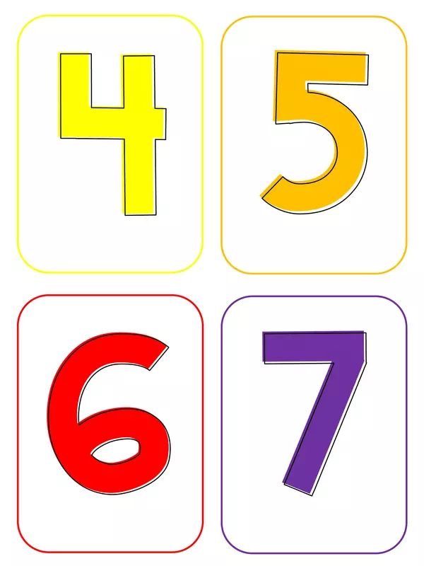 Números del 0 al 20