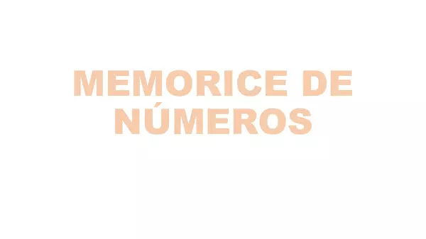 MEMORICE