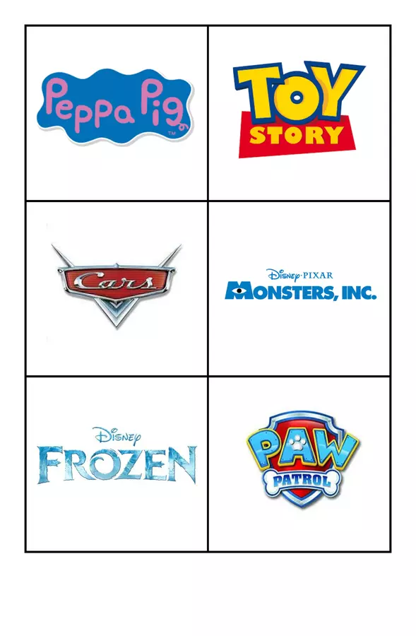 Tarjetas de logos