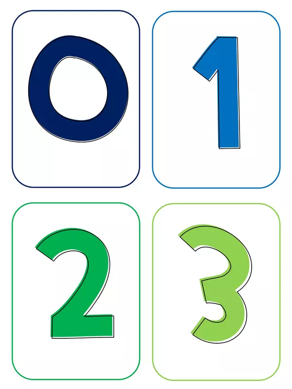 Números del 0 al 20