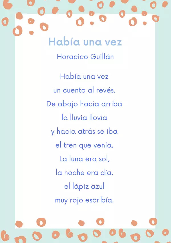 Poema Había una vez