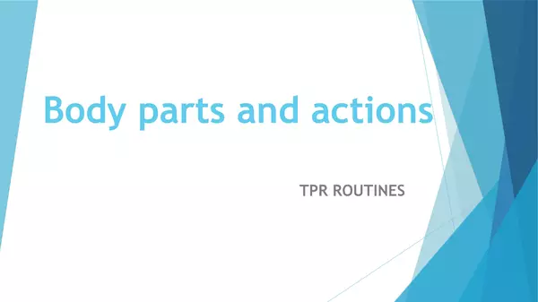 TPR Routines II