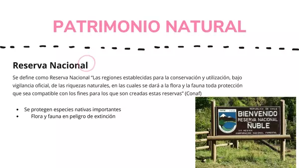 Patrimonio natural - Segundo básico OA09