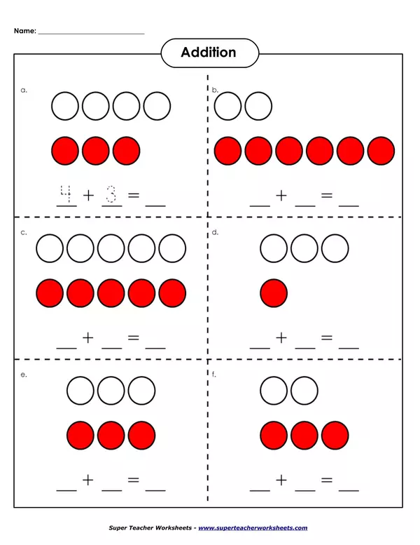 Addition counters