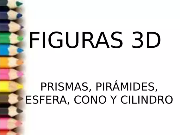 Figuras 3D (MAT 4º básico)