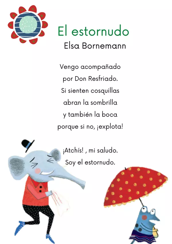 Poema El estornudo