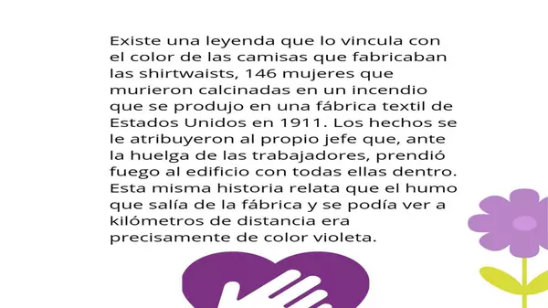 Mes de la mujer ¿Por qué usamos el color violeta?