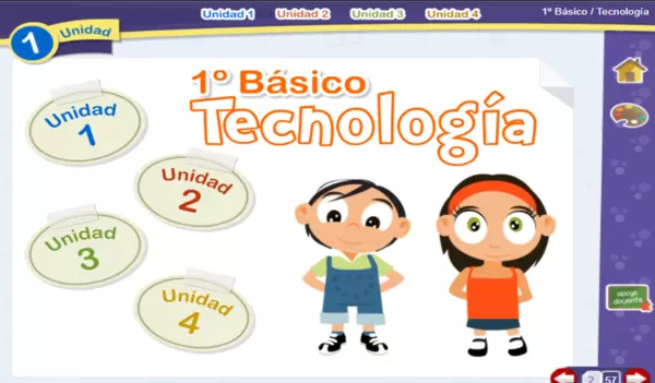 Tecnología 1° básico. Libro digital