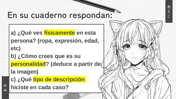✨Descripción de personajes literarios✨