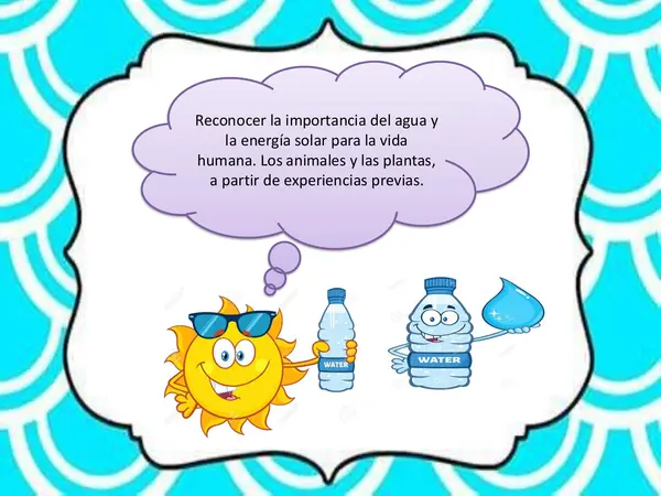 Importancia del agua y de la energía solar