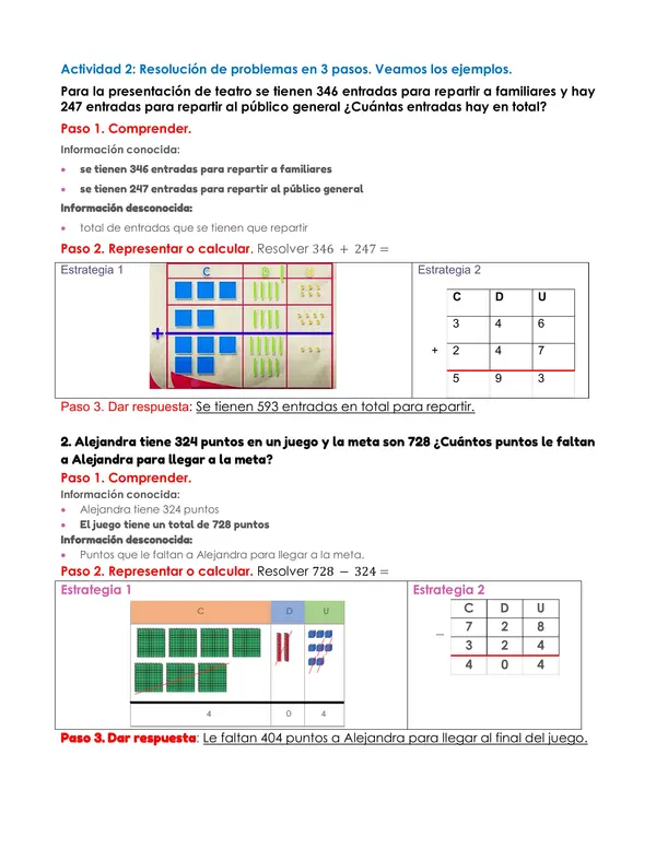Proyecto Nivelación Matemática Tercero OA 10
