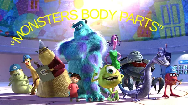 MONSTERS BODY PARTS