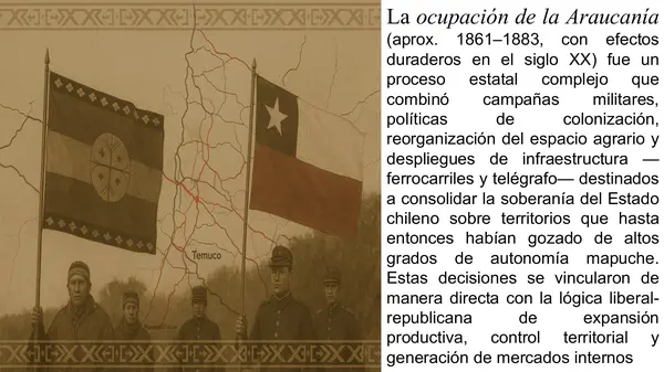 Consolidación del territorio de la araucana-migración