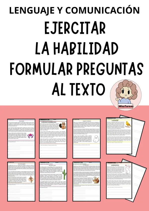 Habilidad de formular preguntas sobre el texto