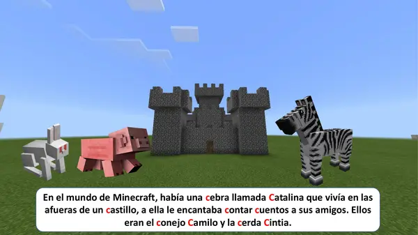 Cuento interactivo letra C