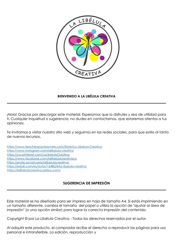 Fichas para colorear Objetos Letra P NO PREP color