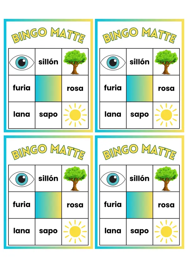 BINGO MATTE