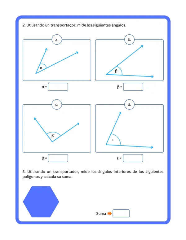 6° básico - Cuadernillo: "Geometría y medición"