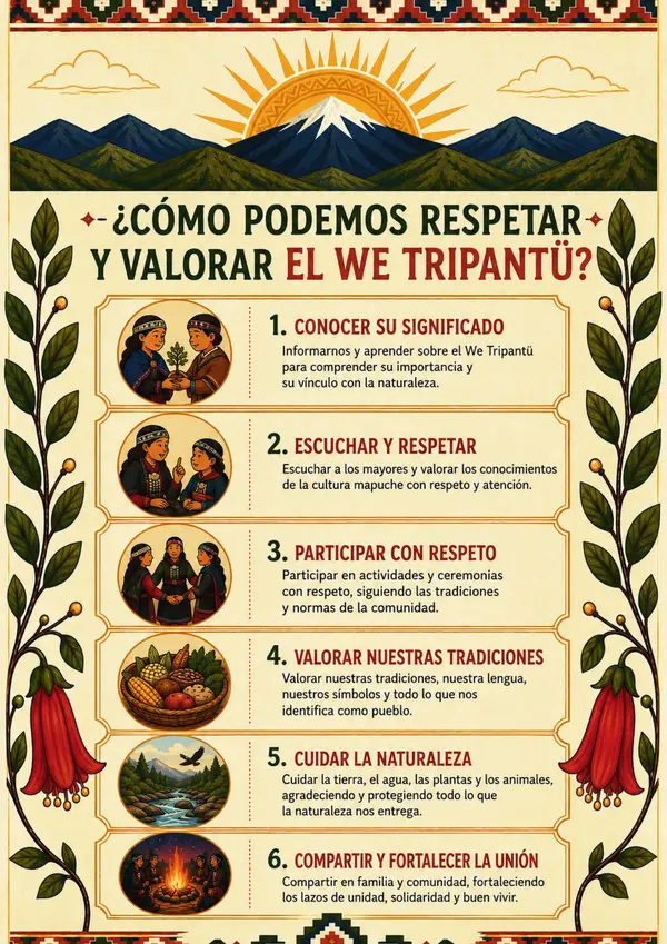 We Tripantü: Colección de carteles Informativos para el aula