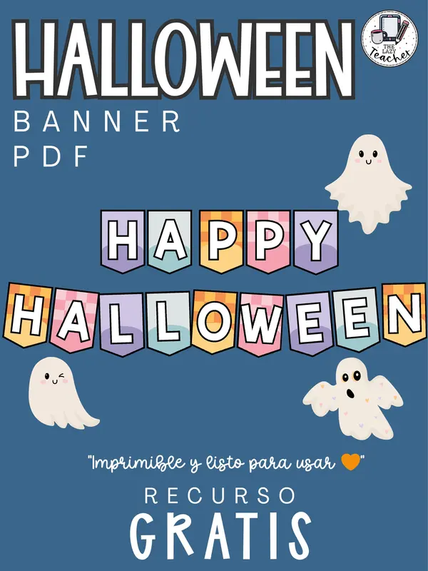 Halloween Banner English Profe Social